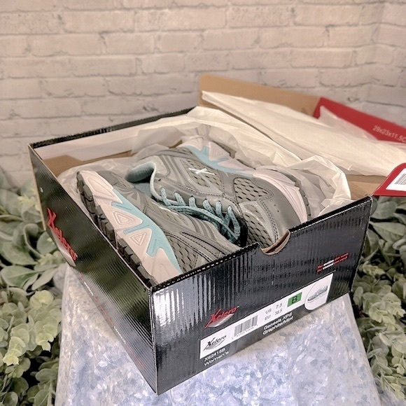 Xelero Genesis XPS Gray/Mint Swiss Technology Performance Athletics WMS 7.5M✨NEW - Picture 12 of 16